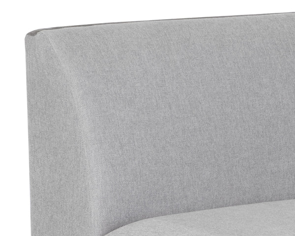 JACLYN MODULAR - RIGHT ARMCHAIR - EGYPT LIGHT GREY / DANNY MEDIUM GREY