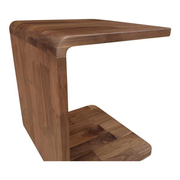 Moe's Carrie Side Table Walnut Finish