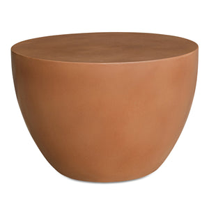 Moe's Insitu Side Table in Terracotta Concrete
