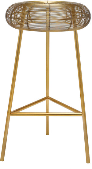 Sylvester Counter Stool In Gold