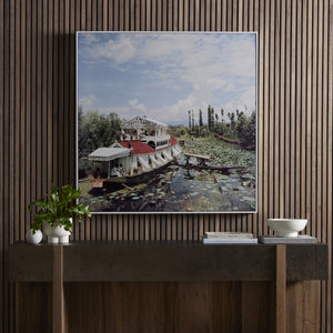 Jhelum River (48" X 48") In Slim Aarons's Showcase In Photography Art