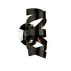Bel Air AC603BK Wall Light in Metallic Black