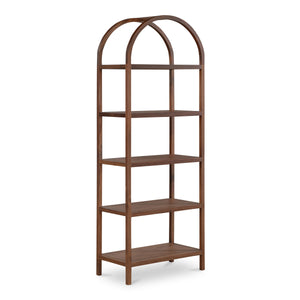 Moe's Eero Bookcase with Walnut Veneer Shelves