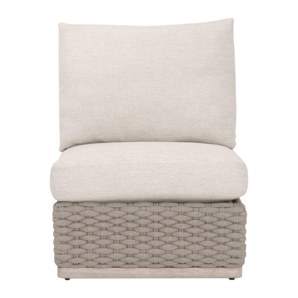 Caspian Outdoor Modular Armless Sofa Chair