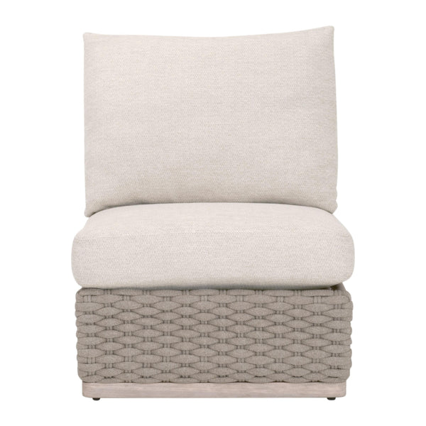 Caspian Outdoor Modular Armless Sofa Chair
