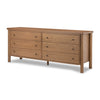 Roark 6 Drawer Dresser In Amber Oak Veneer