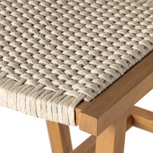 Delano Outdoor Counter Stool In Natural