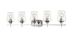 Joliet 5 Light Vanity in Chrome Finish