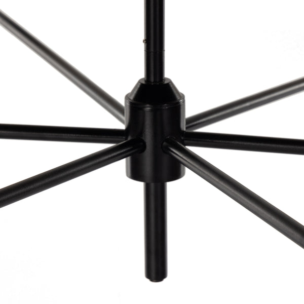 Dodie Chandelier In Jet Black