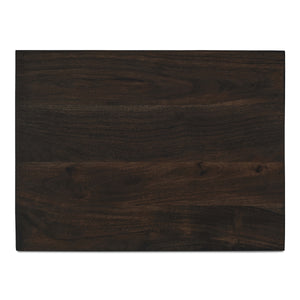 Madagascar Nightstand in Dark Brown Acacia