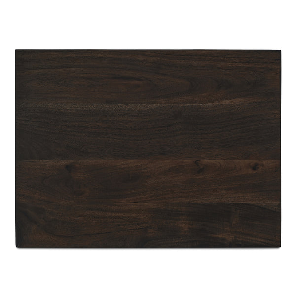 Madagascar Nightstand in Dark Brown Acacia