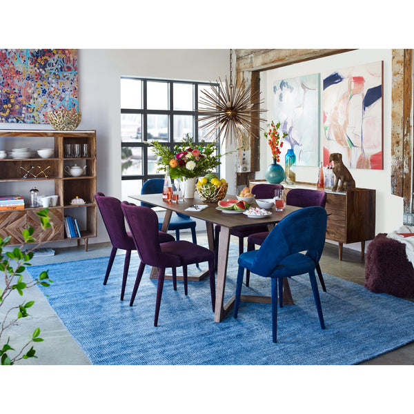Moe's Godenza Rectangular Walnut Dining Table