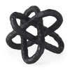 Wilhelm I (Small) 7L x 7W Black Metal Link Decor Object
