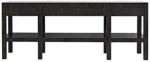 Conrad Mahogany and Veneer Console in Pale Finish