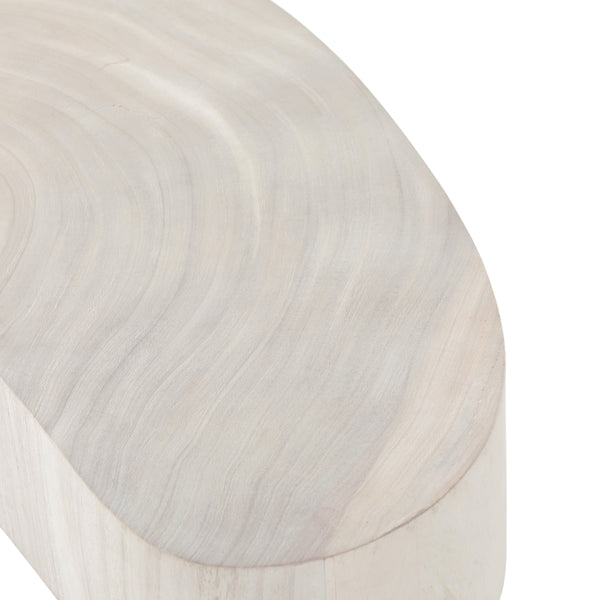 Avett Coffee Table Tall Piece In Bleached