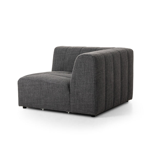Build Your Own: Langham Channeled Sectional - Saxon Charcoal