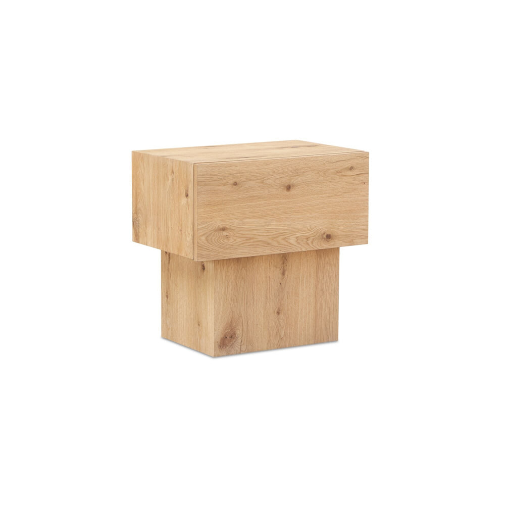 Moe's Shawn Nightstand in Natural Oak