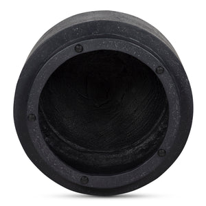 Moe's Cosmo Outdoor Accent Table in Black Finish