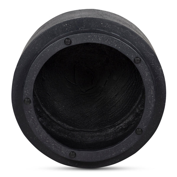 Moe's Cosmo Outdoor Accent Table in Black Finish