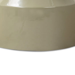 Ara End Table In Moss Lacquered Concrete