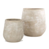 Urbano Bell Fiber Clay Set/2 Planters
