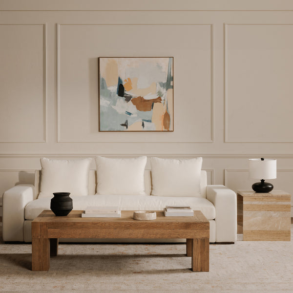 Evander Coffee Table Rectangle Aged Oak