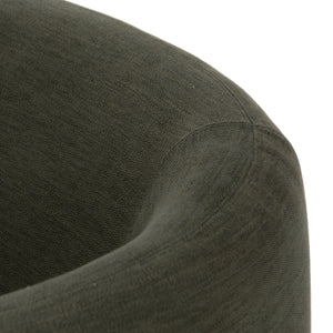 Calista Swivel Chair In Atlantis Moss