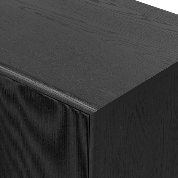 Rosenell Media Console - Black Paper Cord
