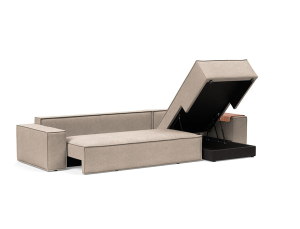 NEWILLA SOFA BED W/WIDE ARM RESTS, 57"X79"