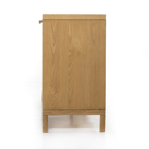 Allegra Sideboard In Honey Oak Veneer