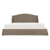 Weston Queen Storage Bed with Brown Slipcover