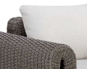 TIBI ARMCHAIR - GREY - LOUIS CREAM