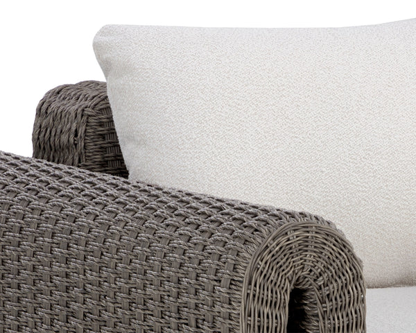 TIBI ARMCHAIR - GREY - LOUIS CREAM