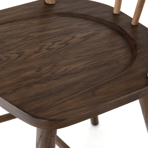 Naples Dining Chair In Light Cocoa Oak
