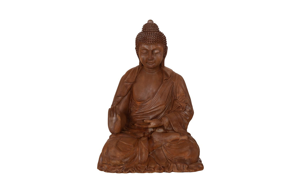 Enchanting Buddha, Rust Finish