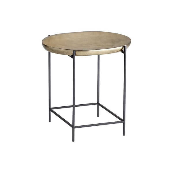 Buoy Side Table | Aged Gold