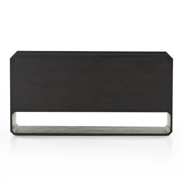 Caspian 6 Drawer Dresser In Black Ash