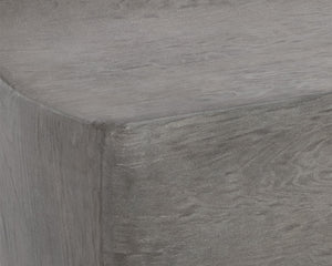 LEDGER BENCH - ASH GREY WOOD LOOK