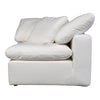 Moe's Terra Condo Corner Chair in Cream White