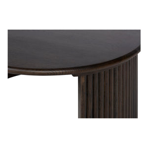 Moe's Penny Nesting Coffee Table in Dark Brown Oak