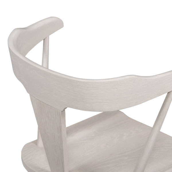 Ripley Dining Chair In Off White