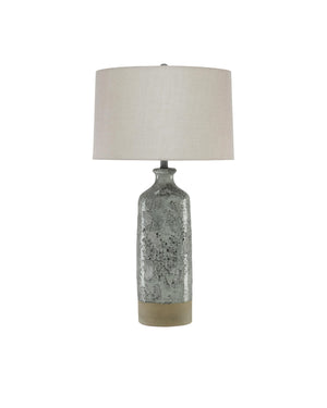 Stargazer Table Lamp In Celadon Crackle & Gray