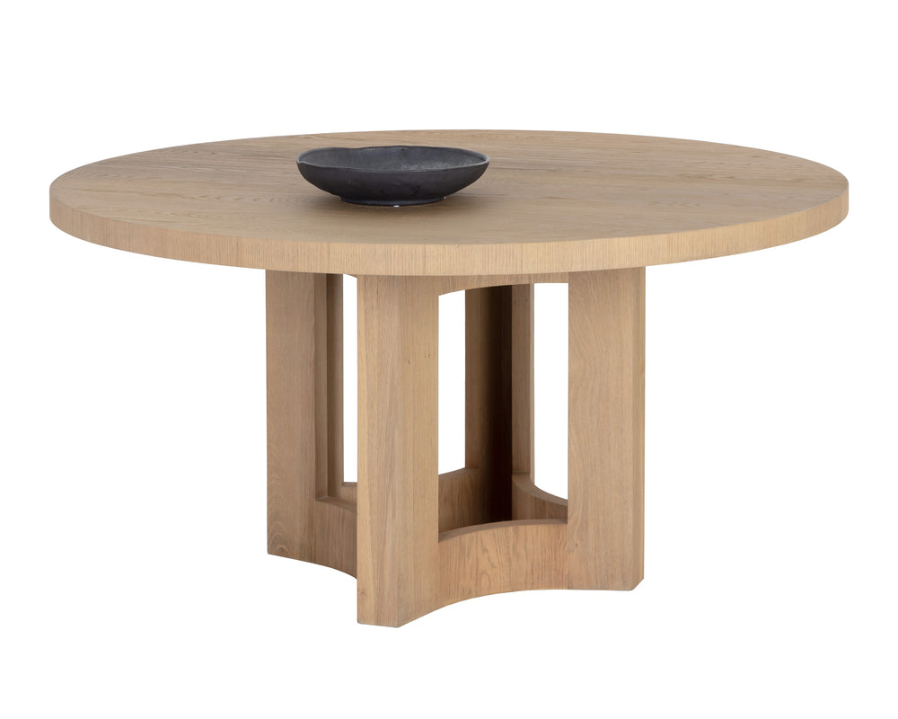 ELMA DINING TABLE - NATURAL - 60"