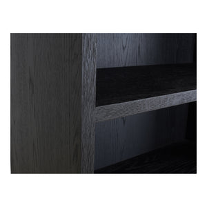 Moe's Wilde Display Cabinet in Black Oak