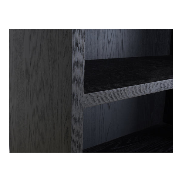Moe's Wilde Display Cabinet in Black Oak