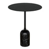 Shantu Side Table with Metal Top