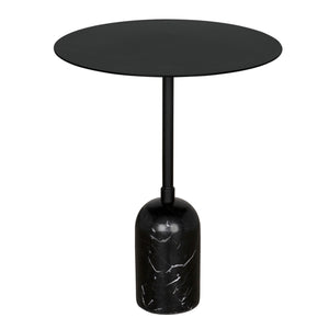 Shantu Side Table with Metal Top