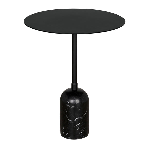 Shantu Side Table with Metal Top