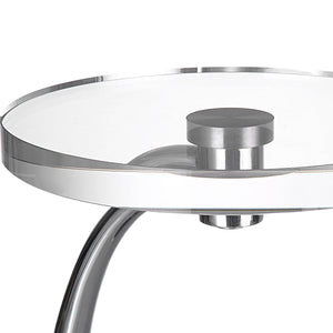 Waveney Nickel Drink Table