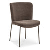 Moe's Early Dining Chair Set of 2 in Dark Brown